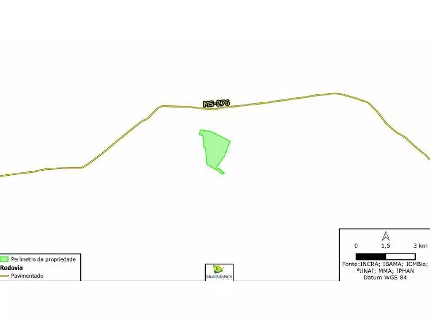 Imagem 2 - Fazenda Olho D'agua, s/nº - Terreno, denominado Fazenda Olho D'agua, Parcela 02. - Guaçu - Dourados / MS