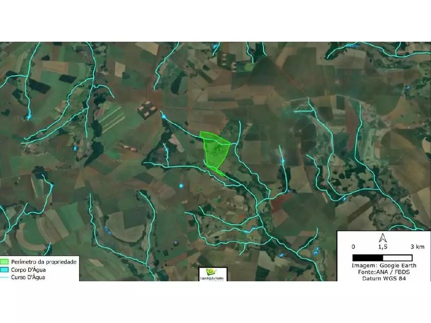 Imagem 3 - Fazenda Olho D'agua, s/nº - Terreno, denominado Fazenda Olho D'agua, Parcela 02. - Guaçu - Dourados / MS