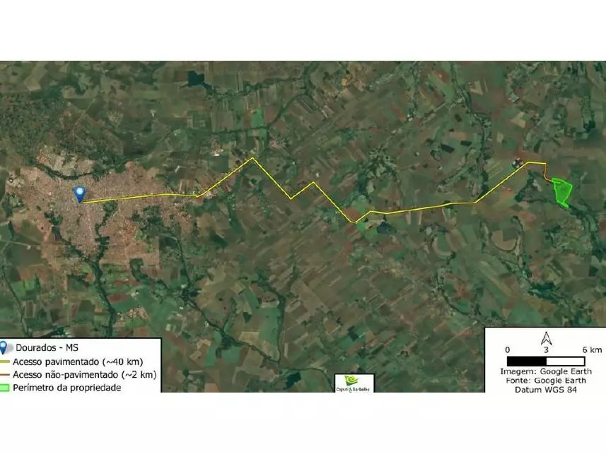 Imagem 4 - Fazenda Olho D'agua, s/nº - Terreno, denominado Fazenda Olho D'agua, Parcela 02. - Guaçu - Dourados / MS