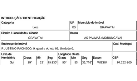 Imagem 2 - RUA A,N. SN LT 09 QD A, MORUNGAVA I (MORUNGAVA) - CEP: 94000-000, GRAVATAI - RIO GRANDE DO SUL
