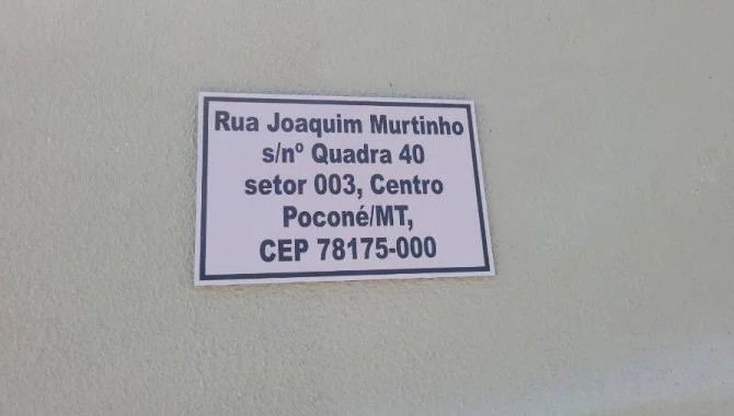 Imagem 29 - Rua Joaquim Murtinho, s/n, Centro, Poconé, MT